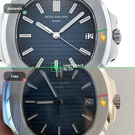 patek philippe nautilus fake vs real|patek philippe authenticity check.